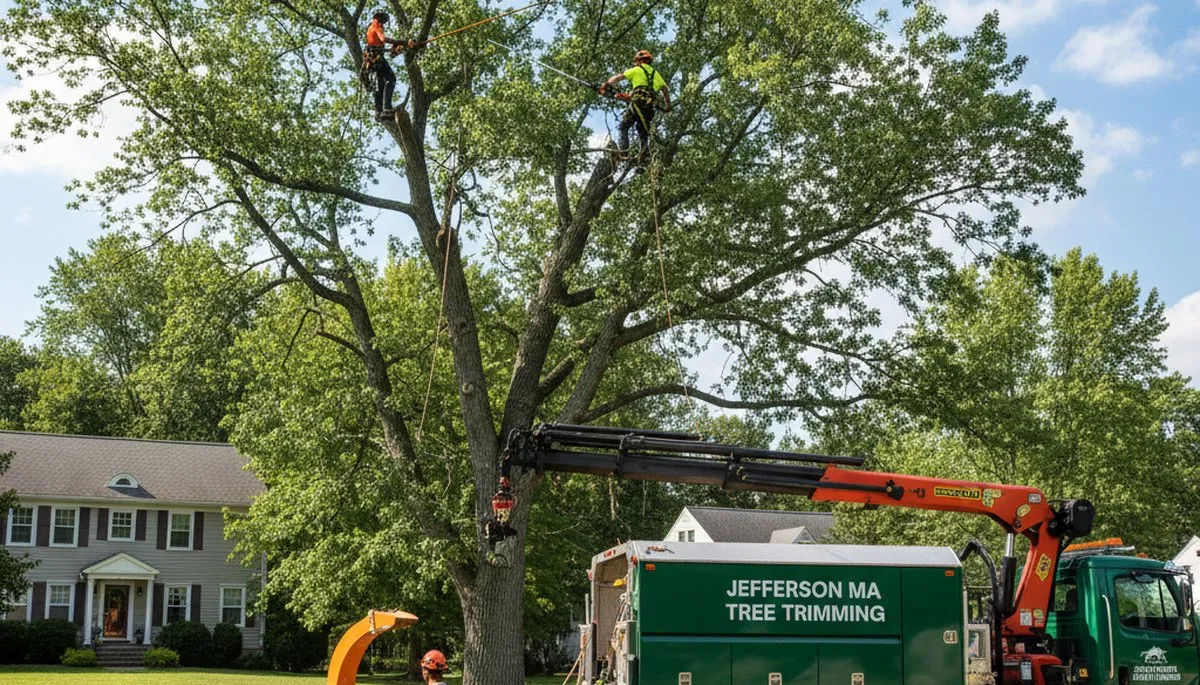 Professional tree removal service in Worcester MA by expert local arborists